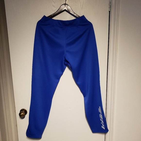 Toronto Maple Leafs Warm Up Sports Pants Royal Blue Electric & Reflective SAVE $ - Picture 2 of 6